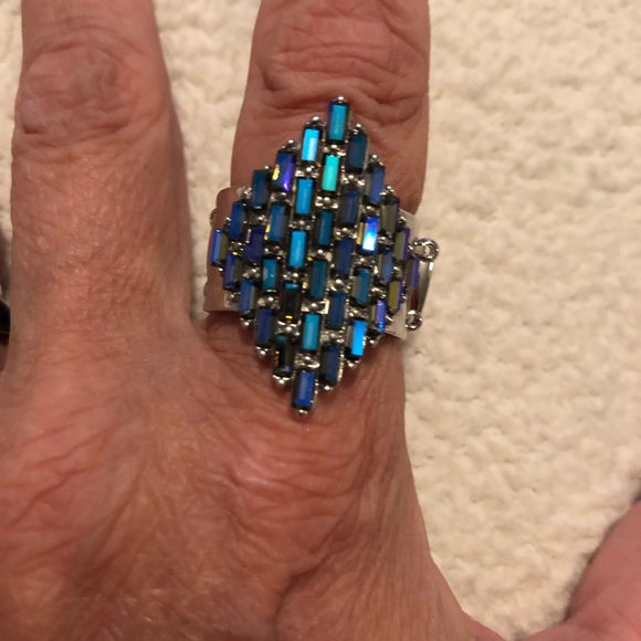 Paparazzi Hive hustle blue ring